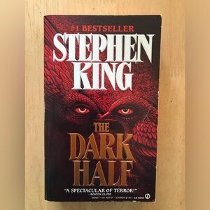🖤5/$20- Stephen King The Dark Half Vintage Paperback First Signet Print 1990